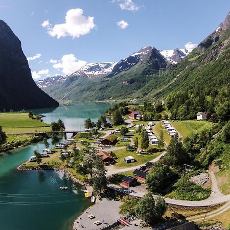 Oldevatn Camping Hotel Olden Buitenkant foto